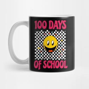 100 Days of School Kids Toddler Smile Face 100th Day Mug